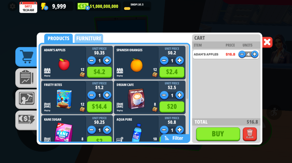 My Supermarket Simulator 3D (Unlimited Money And Gems)