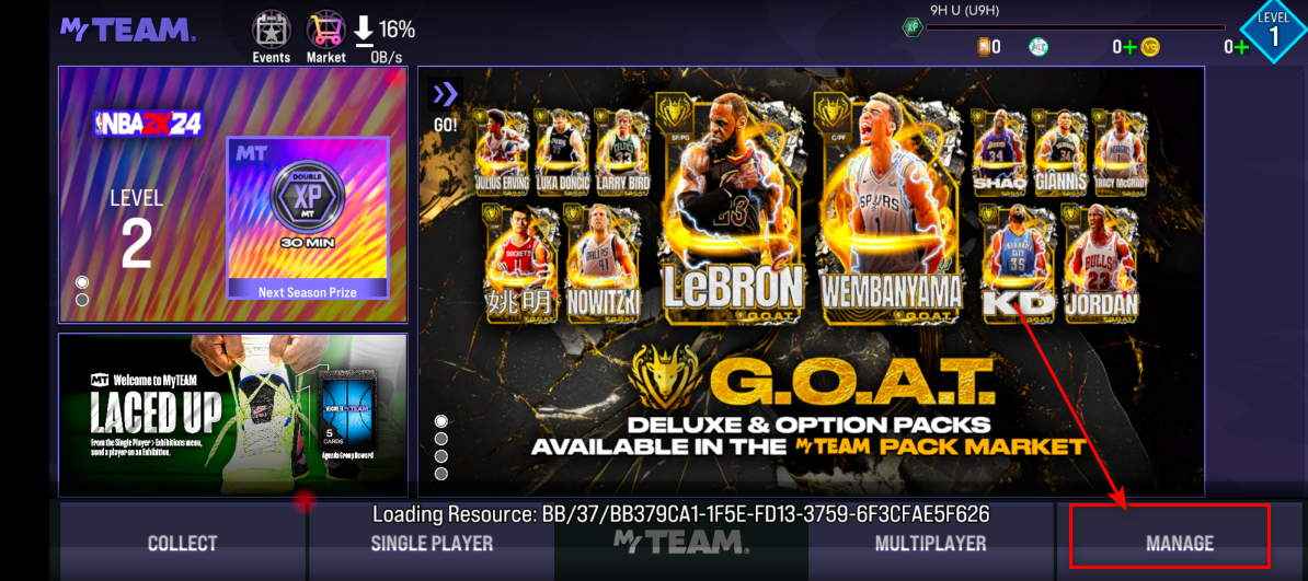 NBA 2K24 MyTEAM