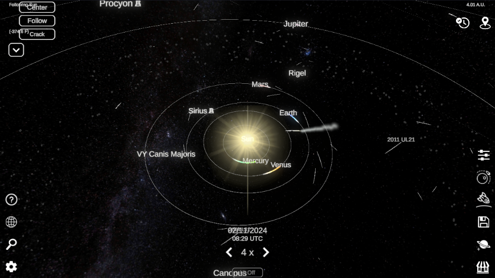 Solar System Simulator