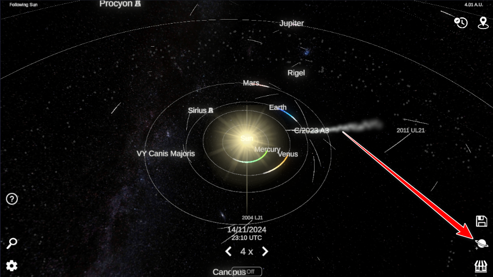 Solar System Simulator