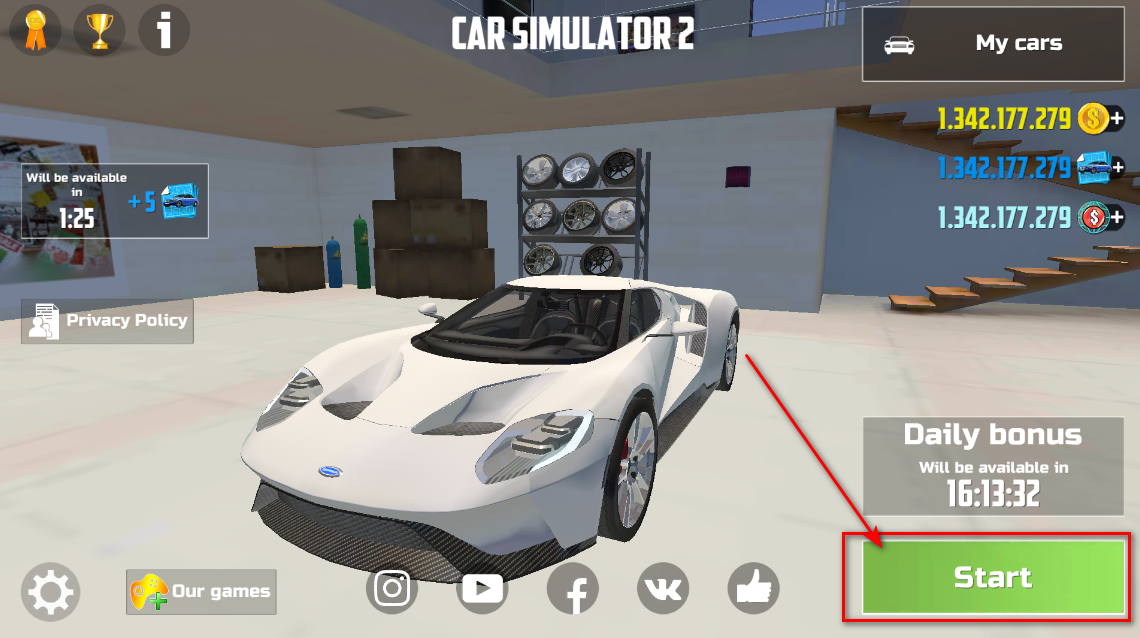 Car Simulator 2 (Unlimited Money)