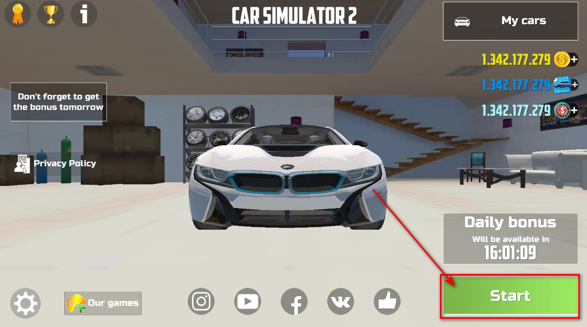 Car Simulator 2 (Unlimited Money)