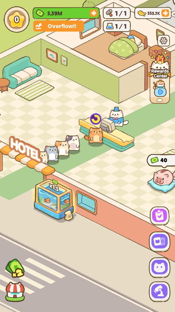 My Purrfect Cat Hotel (Unlimited Money And Gems)