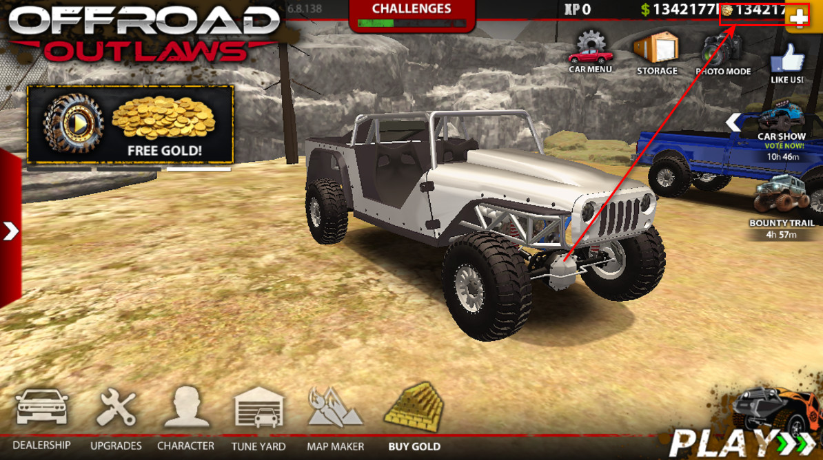 Offroad Outlaws (Unlimited Money And Gold)