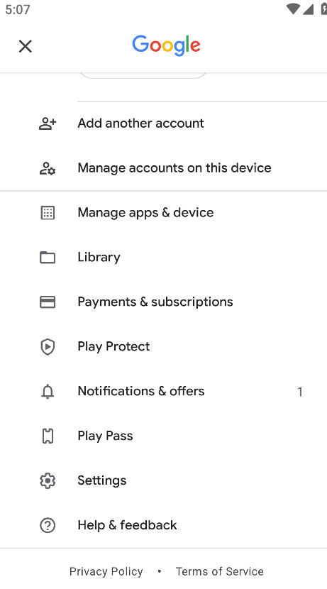 Google Play services