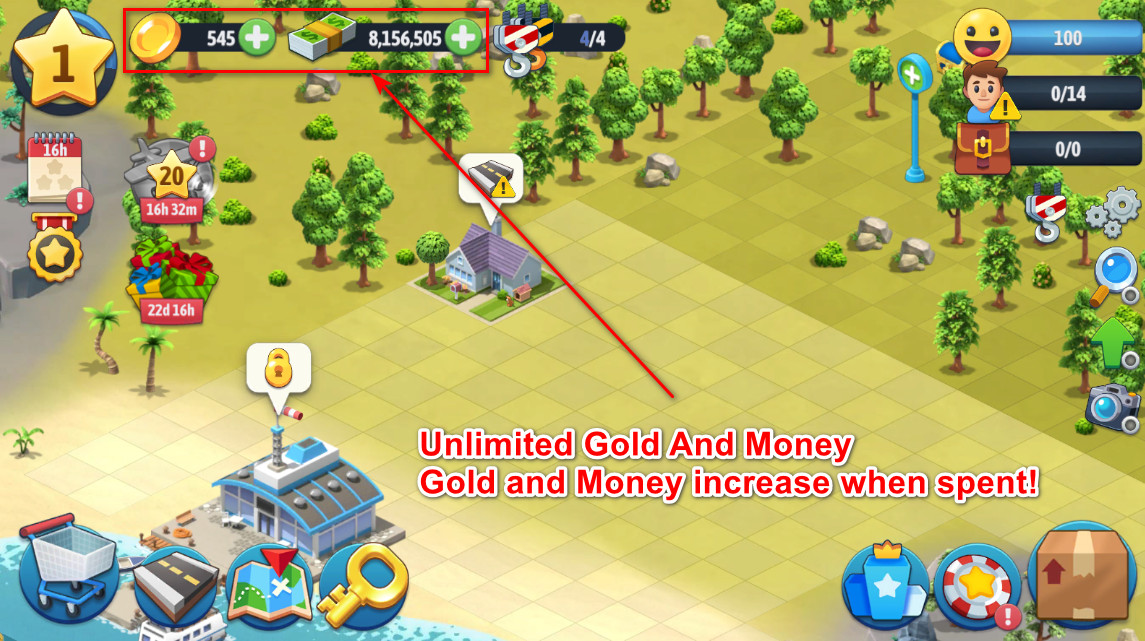 City Island 6 (Unlimited Gold And Money)