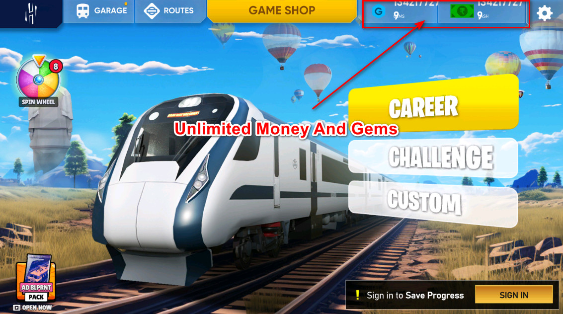 Indian Train Simulator (Unlimited Money And Gems)