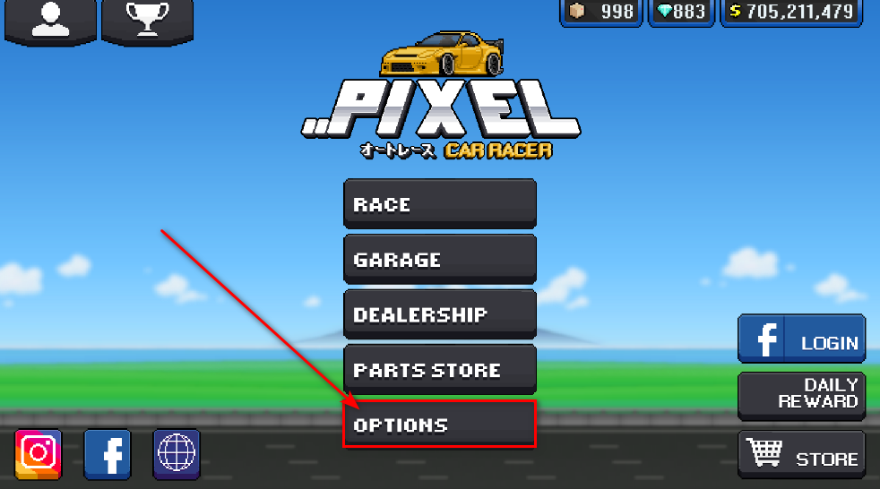 Pixel Car Racer (Unlimited Money)