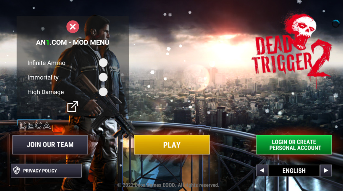 DEAD TRIGGER 2 (Mod Menu)