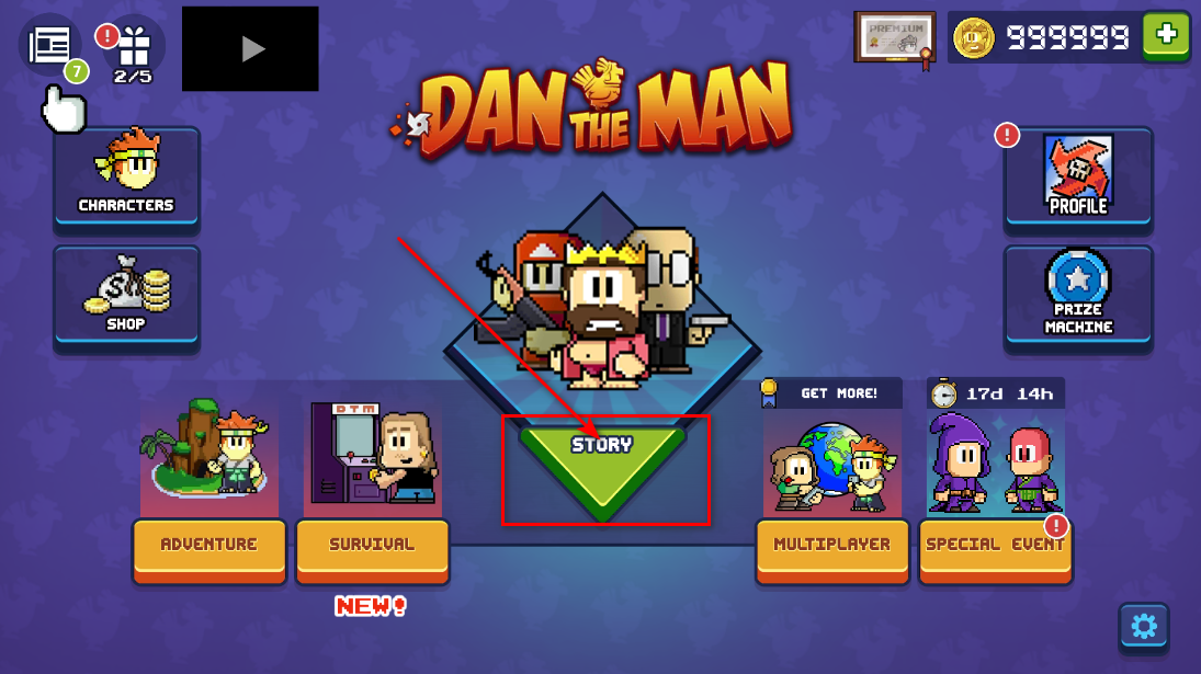 Dan the Man (Unlimited Money)