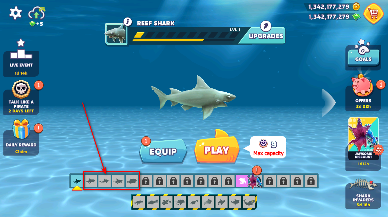 Hungry Shark Evolution (Unlimited Money And Diamond)