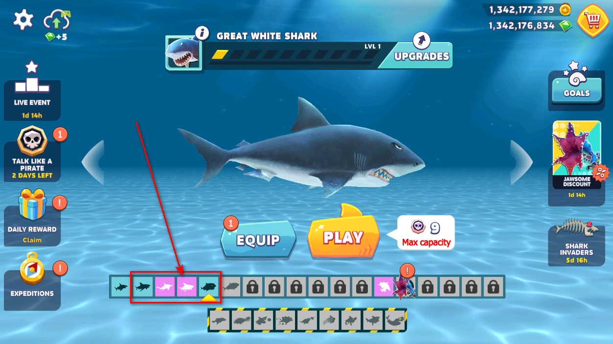 Hungry Shark Evolution (Unlimited Money And Diamond)