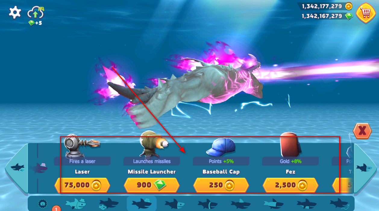 Hungry Shark Evolution (Unlimited Money And Diamond)