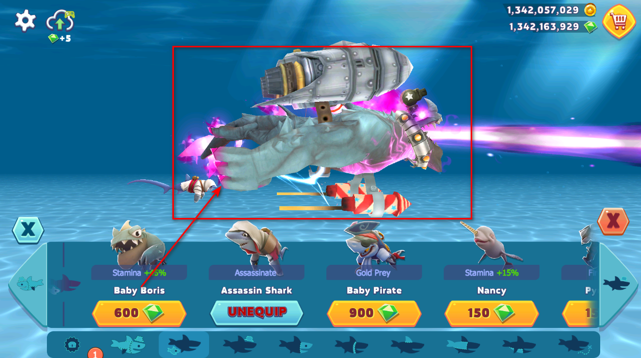 Hungry Shark Evolution (Unlimited Money And Diamond)