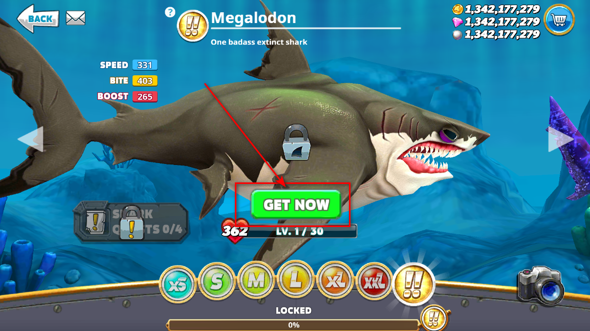 Hungry Shark World (Unlimited Money And Gems)