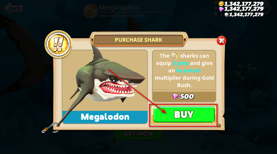 Hungry Shark World (Unlimited Money And Gems)