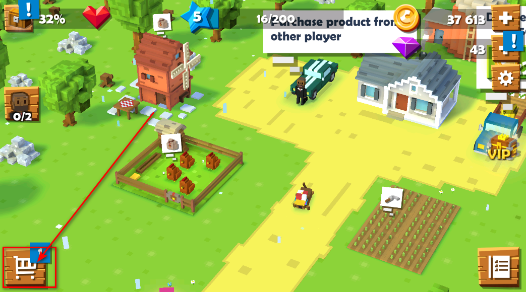 Blocky Farm (Unlimited Money And Gems)