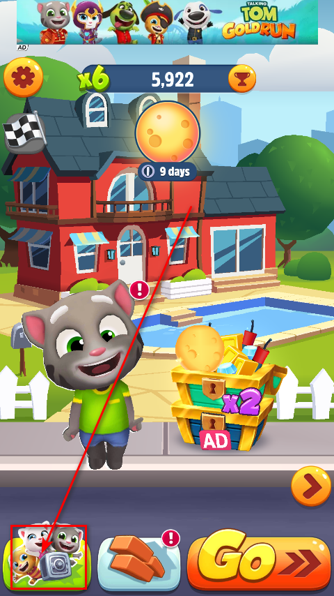 Talking Tom Gold Run (Unlimited Money And Gems)