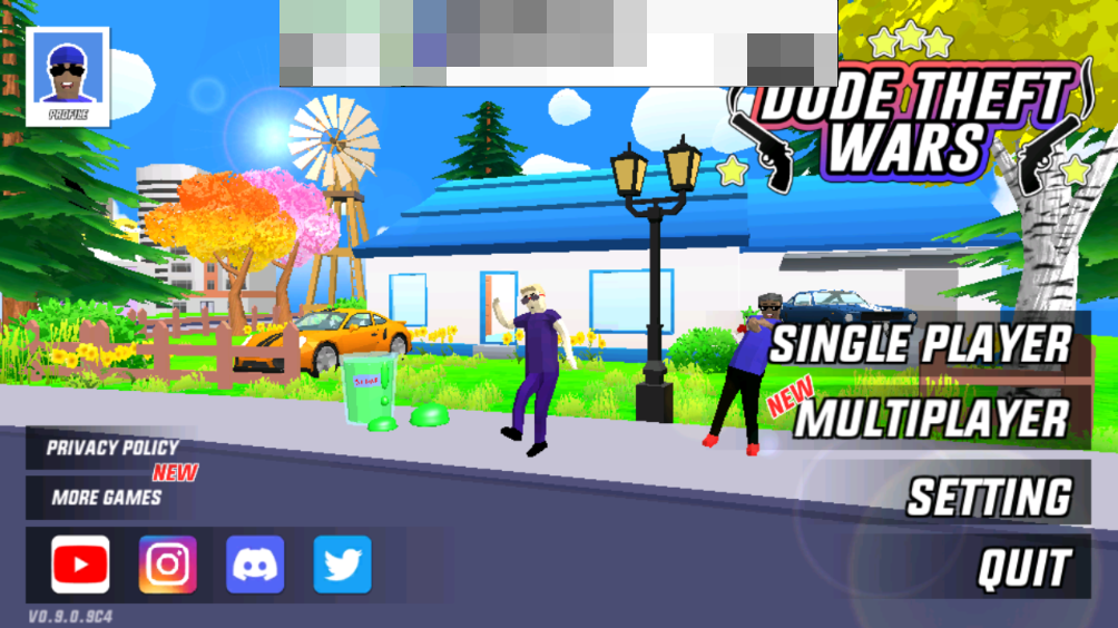 Dude Theft Wars: Offline games (Unlimited Money)